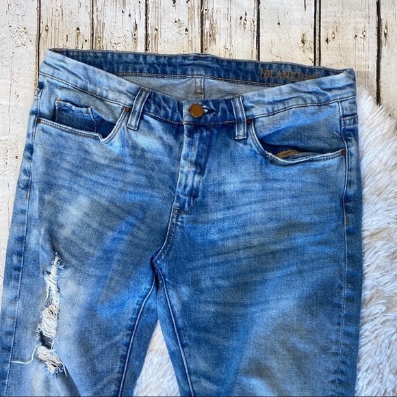 BLANK NYC destroyed ripped torn jeans size 29 - Picture 3 of 9